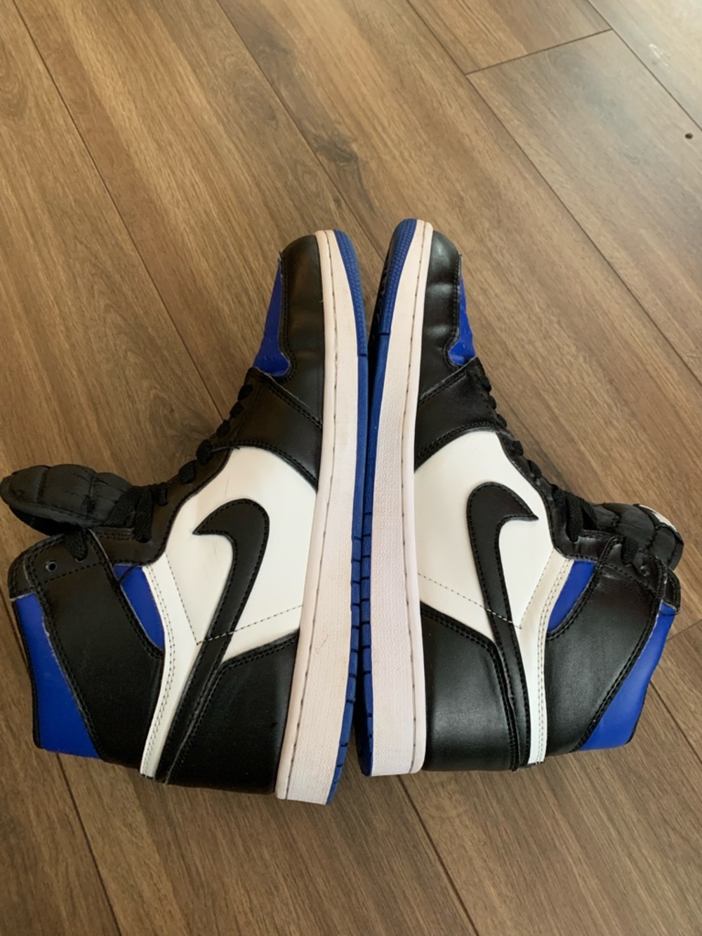 Nike Air Jordan 1 Retro High OG ‘Royal Toe’ Men’s size 11 sneakers - Picture 7 of 13
